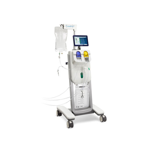 Fluent® Système de gestion des fluides sur fond blanc