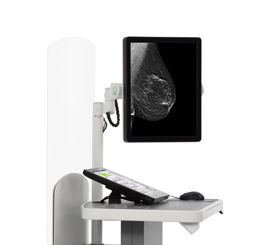 Tomosynthèse haute résolution Clarity HD™ d’Hologic sur fond blanc
