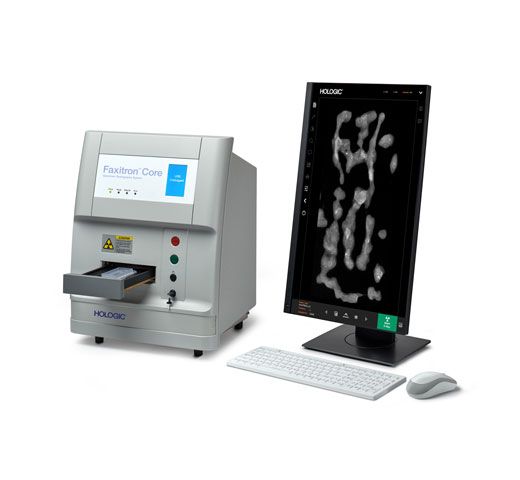 Système de radiographie d’échantillons Faxitron® Core sur fond blanc