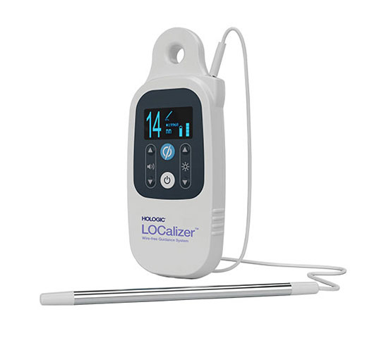 Système de guidage sans fil LOCalizer™ sur fond blanc