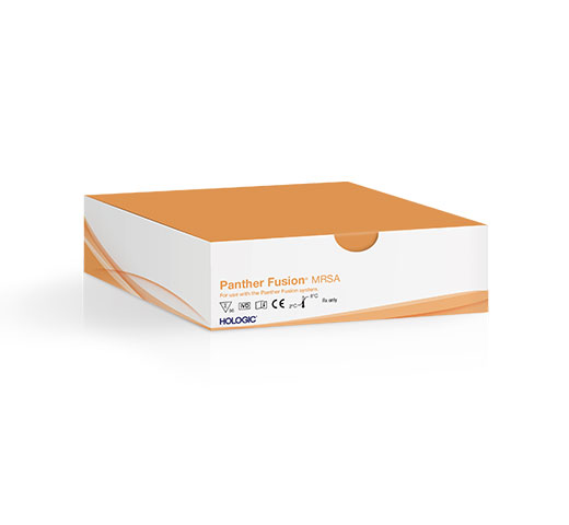 Test Panther Fusion® MRSA d’Hologic sur fond blanc