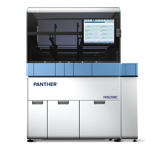 Panther® Plus d’Hologic sur fond blanc