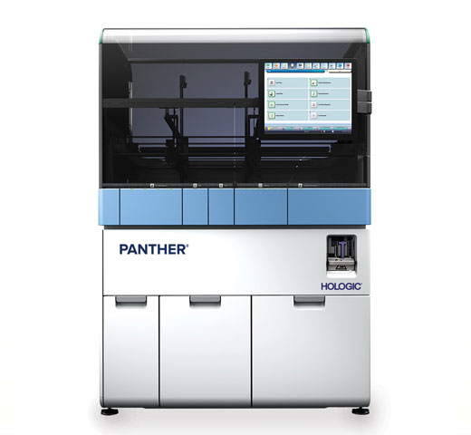 Système Panther® d’Hologic sur fond blanc