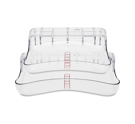 Système de stabilisation du sein SmartCurve™ sur fond blanc