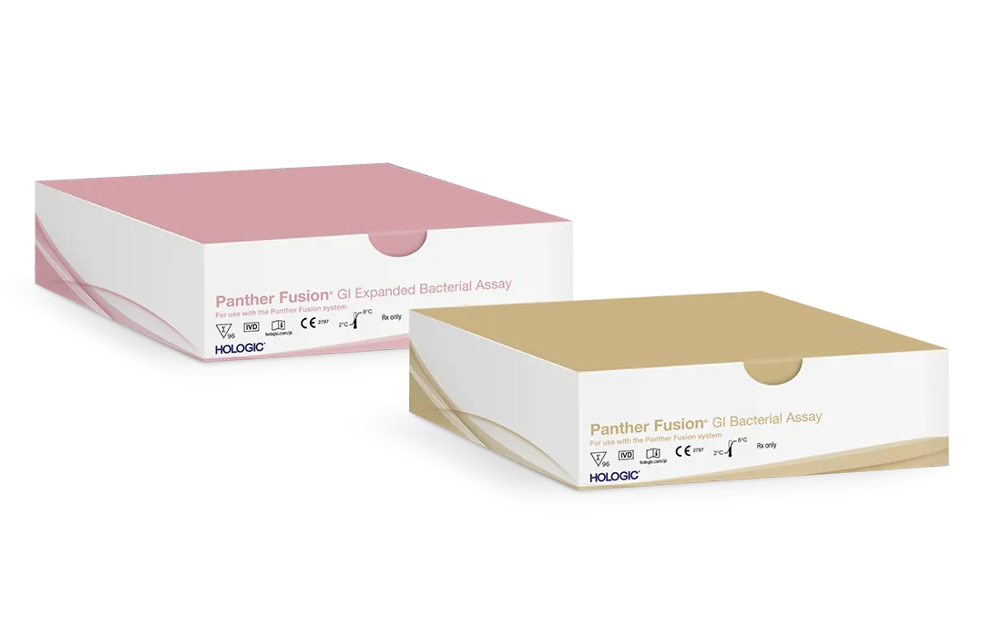 Deux boîtes de tests sur fond clair