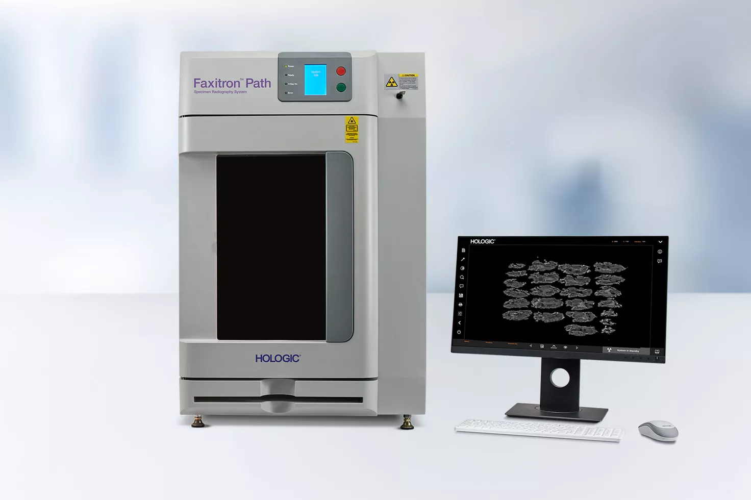 Système de radiographie d’échantillons Faxitron® Path d’Hologic sur fond blanc