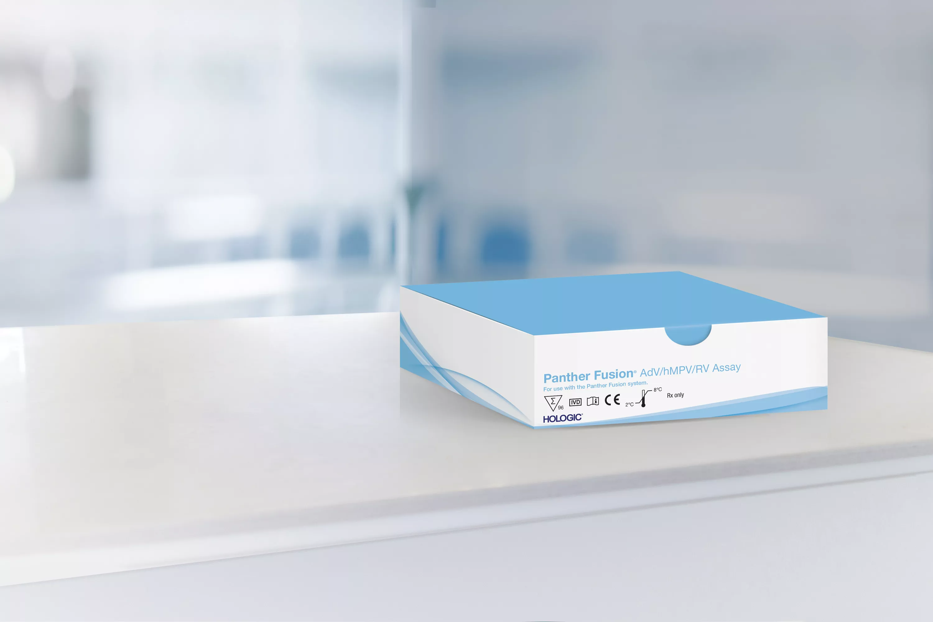 Boîte de tests dans un laboratoire