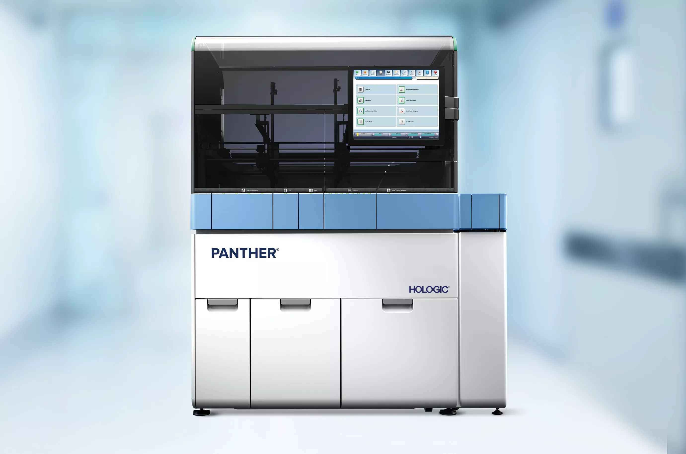 Image de Panther Plus dans un laboratoire.