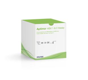 Test Aptima® Herpes Simplex Viruses 1 & 2 d’Hologic sur fond blanc