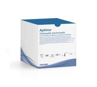 Test Aptima® Chlamydia trachomatis sur fond blanc