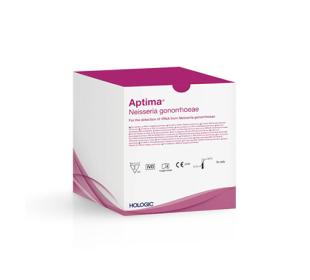 Test Aptima® Neisseria gonorrhoeae sur fond blanc