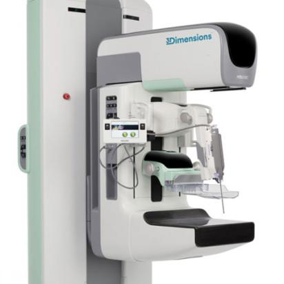 Système de guidage Affirm® d’Hologic pour la biopsie mammaire sur fond blanc